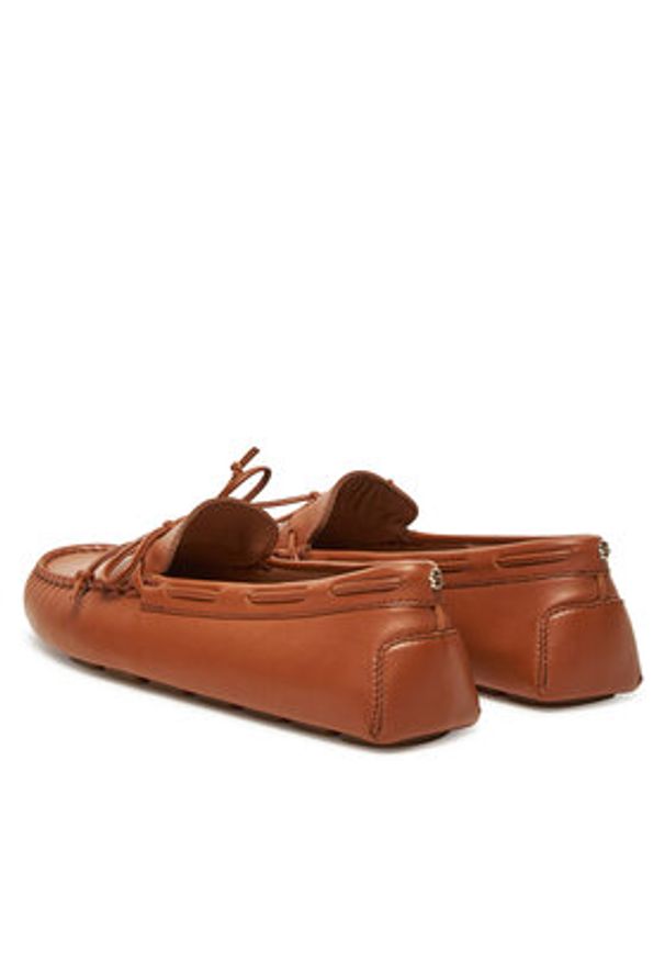 BOSS Mokasyny Roxanne 50548639 Brązowy. Kolor: brązowy. Materiał: skóra