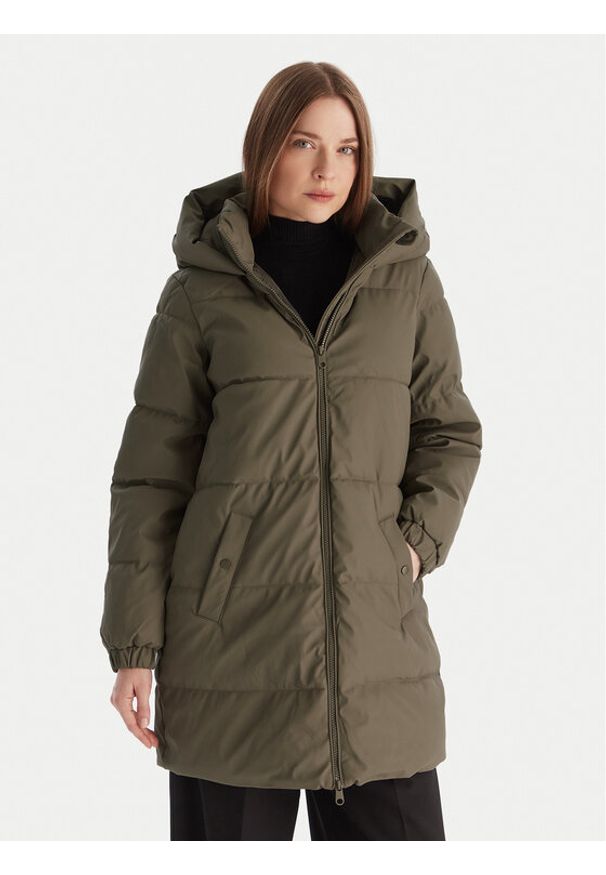 Vero Moda Kurtka zimowa Gretafie 10275292 Brązowy Regular Fit. Kolor: brązowy. Materiał: syntetyk. Sezon: zima