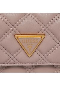 Guess Torebka Giully HWQA87 48780 Różowy. Kolor: różowy. Materiał: skórzane