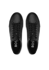 BOSS Sneakersy Aiden 50536508 10269810 01 Czarny. Kolor: czarny. Materiał: materiał #4