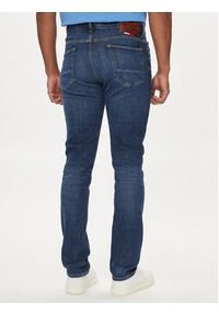 TOMMY HILFIGER - Tommy Hilfiger Jeansy Bleecker MW0MW34511 Granatowy Slim Fit. Kolor: niebieski