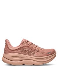 HOKA - Hoka Buty do biegania Bondi 9 1162012 Beżowy. Kolor: beżowy. Materiał: materiał #1