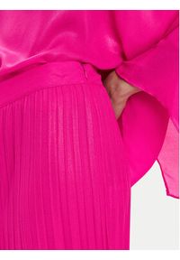 Lola Casademunt by Maite Spodnie materiałowe MS2414004 Różowy Relaxed Fit. Kolor: różowy. Materiał: syntetyk #5