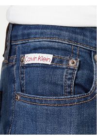 Calvin Klein Jeans Jeansy LV04RE777G Granatowy Slim Fit. Kolor: niebieski #2