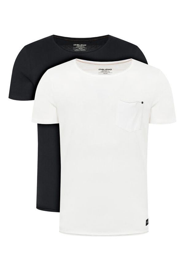 Blend Komplet 2 t-shirtów Bhnoel 20718773 Kolorowy Regular Fit. Materiał: bawełna. Wzór: kolorowy