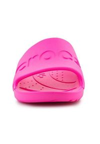 Klapki damskie Crocs Crush Rose Foule. Kolor: różowy. Materiał: syntetyk, materiał #2