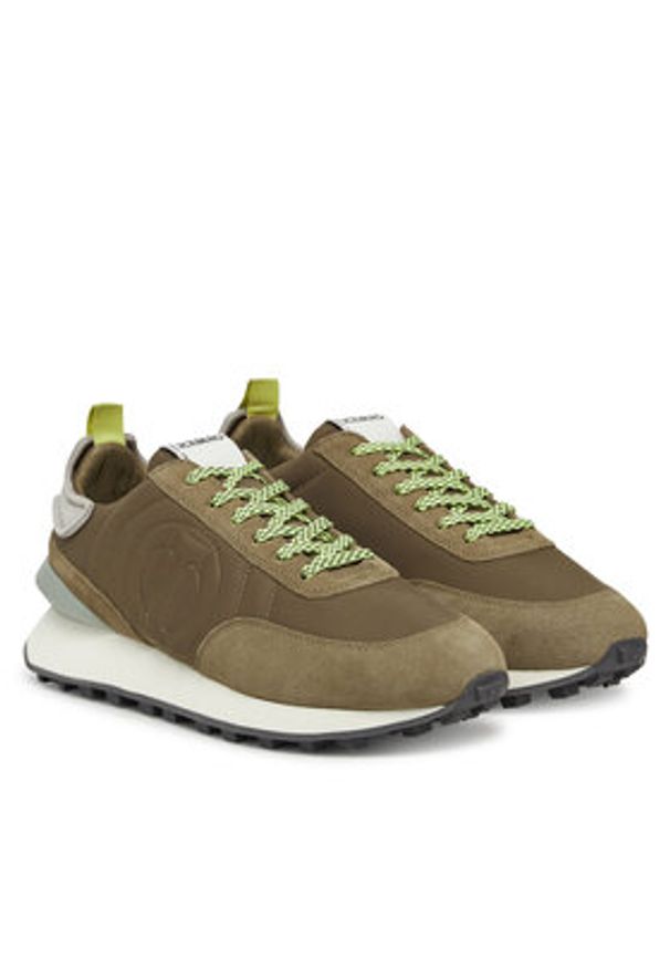 Iceberg Sneakersy IU17280H Khaki. Kolor: brązowy. Materiał: skóra