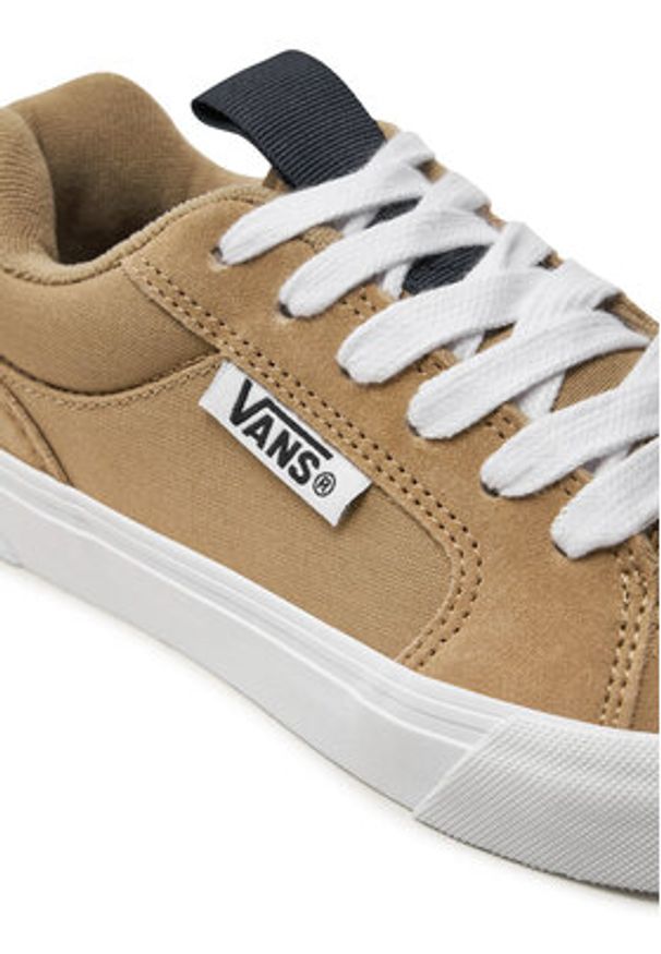 Vans Tenisówki Chukka Push VN000CZW4MG1 Beżowy. Kolor: beżowy. Materiał: skóra, zamsz