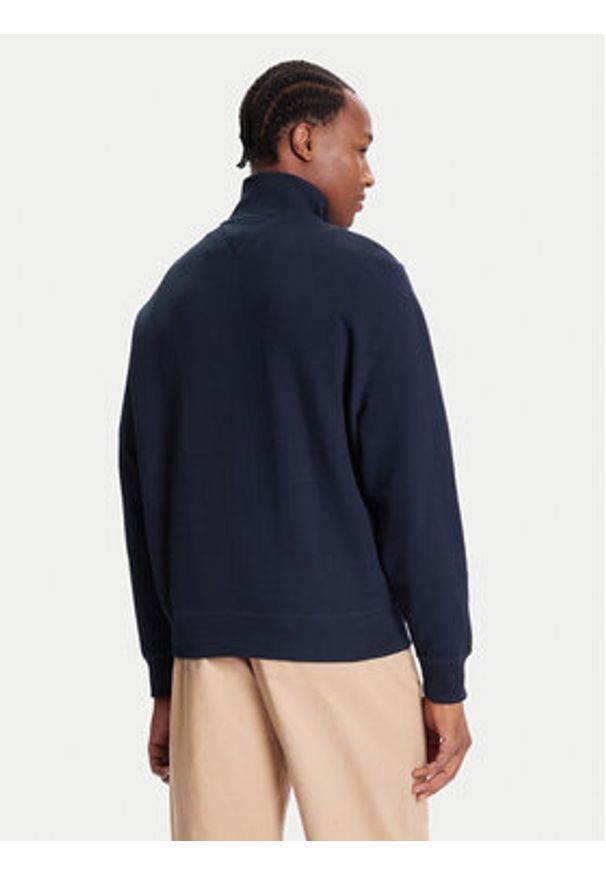 Tommy Jeans Bluza DM0DM21880 Granatowy Regular Fit. Kolor: niebieski. Materiał: bawełna