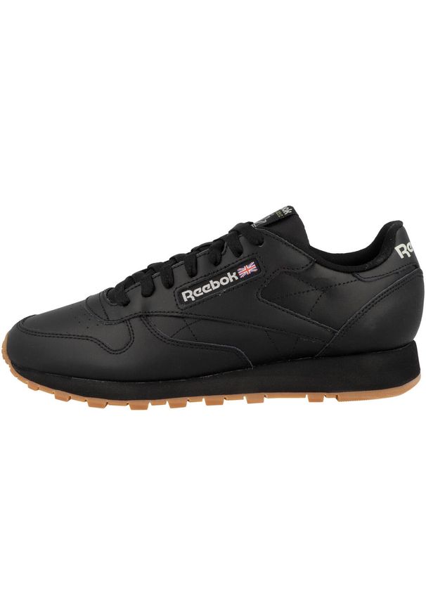 Buty do chodzenia męskie Reebok Classic Leather. Zapięcie: sznurówki. Kolor: brązowy, zielony, czarny, wielokolorowy. Materiał: skóra, materiał. Szerokość cholewki: normalna. Model: Reebok Classic. Sport: turystyka piesza