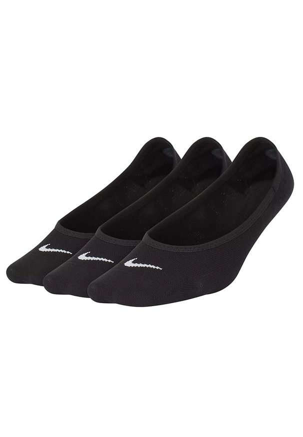 Skarpetki Nike 3Pall SX4863-010 - czarne. Kolor: czarny. Materiał: bawełna, nylon