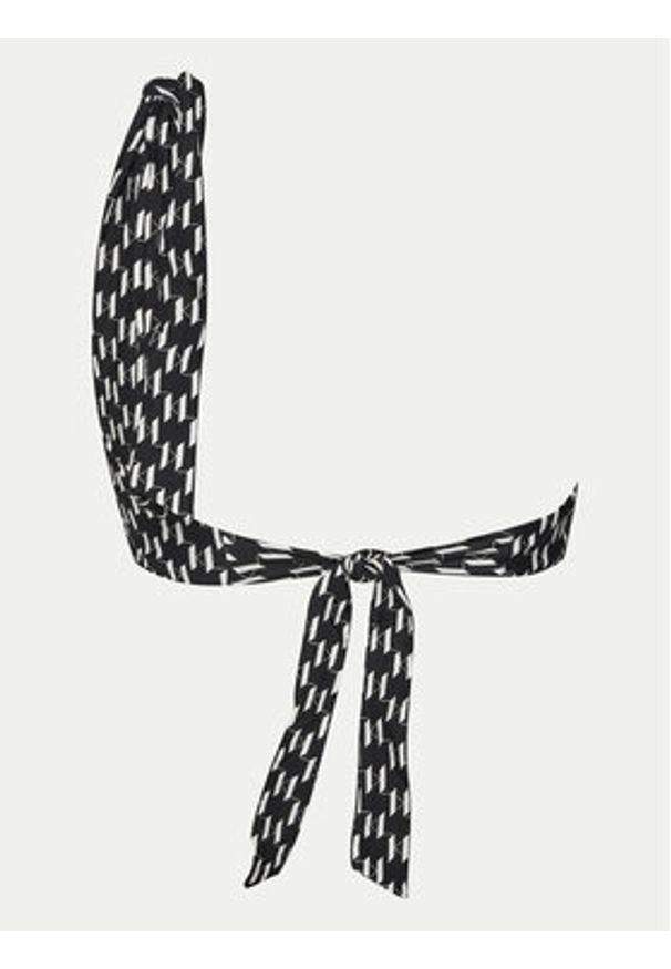 Karl Lagerfeld - KARL LAGERFELD Góra od bikini A1W46041 Czarny. Kolor: czarny. Materiał: syntetyk