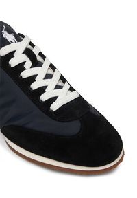 Polo Ralph Lauren Sneakersy Pony Ballerina 804907202014 Czarny. Kolor: czarny. Materiał: materiał #4