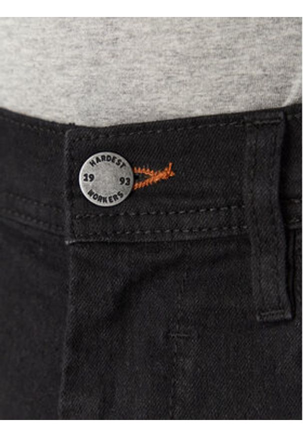 Blend Jeansy 20717708 Czarny Straight Fit. Kolor: czarny