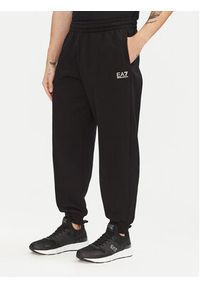 EA7 Emporio Armani Dres 7M000243 AF10377 MC156 Czarny Regular Fit. Kolor: czarny. Materiał: bawełna #3
