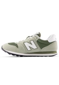 Buty unisex New Balance GM500RLS – zielone. Okazja: na co dzień. Kolor: zielony. Materiał: zamsz, guma. Szerokość cholewki: normalna #4