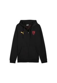 Puma - Kurtka z kapturem z zamkiem RC Lens 2025/26. Typ kołnierza: kaptur. Kolor: czarny. Sport: piłka nożna #1