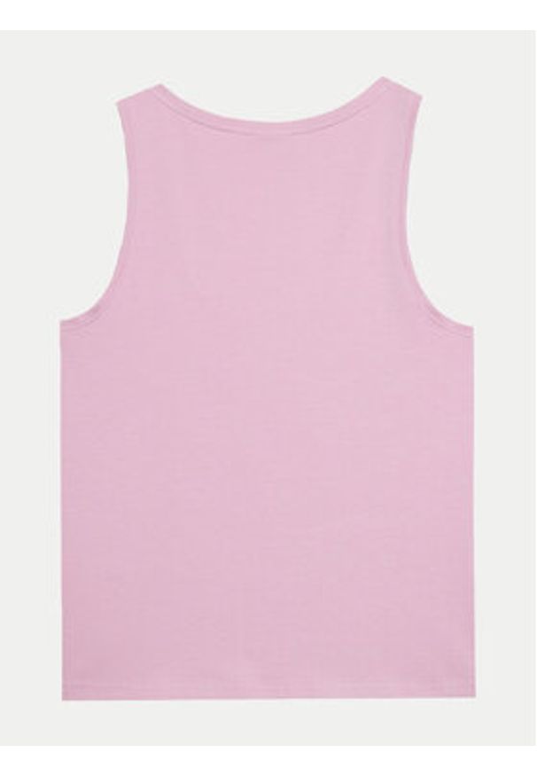 4f - 4F Top 4FWSS24TSLEF041 Różowy Slim Fit. Kolor: różowy. Materiał: bawełna