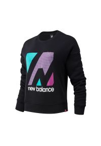 New Balance - NEW BALANCE > WT03533BK. Okazja: na co dzień. Materiał: polar, prążkowany, dresówka, materiał. Długość rękawa: długi rękaw. Długość: długie. Wzór: nadruk. Styl: sportowy, casual