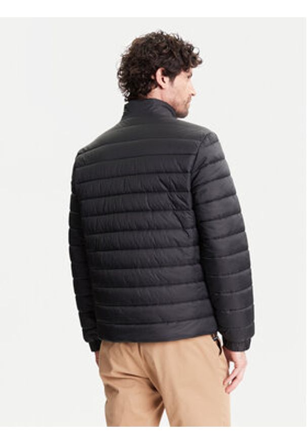 Hugo - HUGO Kurtka przejściowa 50544999 Czarny Regular Fit. Kolor: czarny. Materiał: syntetyk