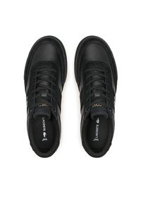 Lacoste Sneakersy Court-Master Pro 2222 Sma 744SMA008402H Czarny. Kolor: czarny. Materiał: skóra