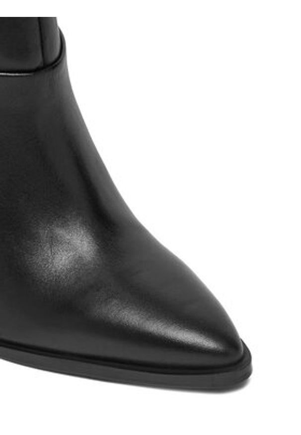 Bronx Kozaki 14410-A Czarny. Kolor: czarny. Materiał: skóra