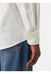 Tommy Jeans Koszula DW0DW22209 Biały Relaxed Fit. Kolor: biały. Materiał: len #5