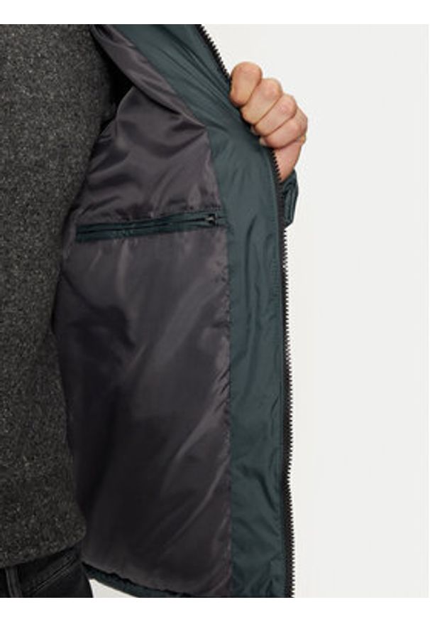 Schott NYC Kurtka zimowa UTAH2 Zielony Regular Fit. Kolor: zielony. Materiał: syntetyk. Sezon: zima