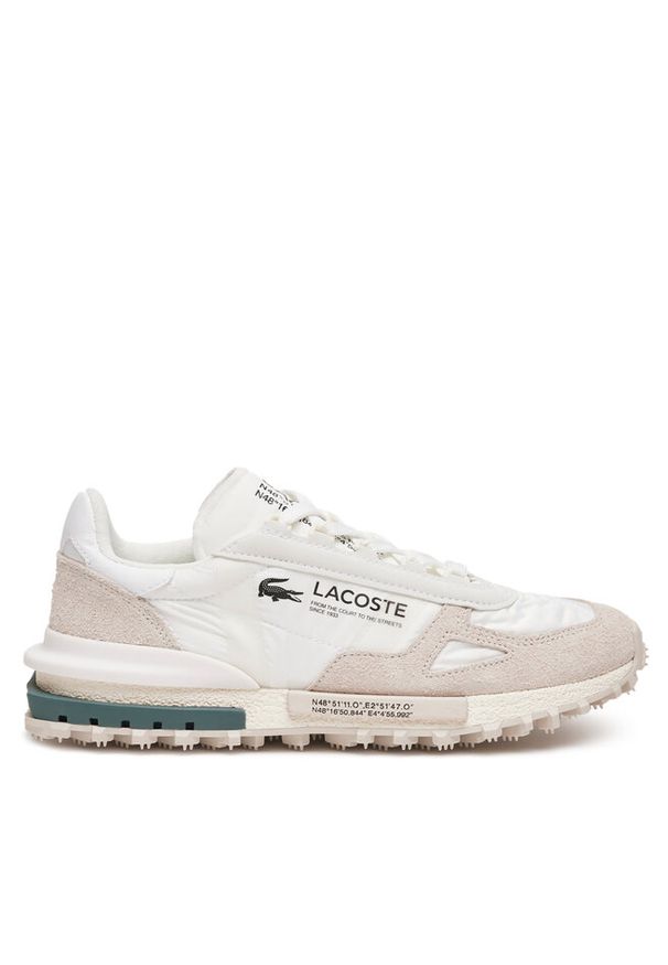 Sneakersy Lacoste. Kolor: biały