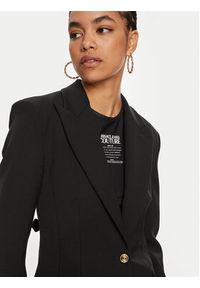 Versace Jeans Couture Marynarka 77HAQ702 Czarny Slim Fit. Kolor: czarny. Materiał: syntetyk, wiskoza #4