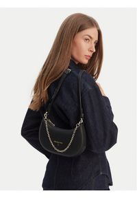 Patrizia Pepe Torebka 8B0309/L001 Czarny. Kolor: czarny. Materiał: skórzane #1