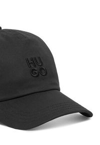 Hugo - HUGO Czapka z daszkiem Asya 50546581 Czarny. Kolor: czarny. Materiał: bawełna, materiał #3