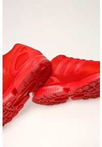 adidas Originals - Buty ZX Flux. Nosek buta: okrągły. Zapięcie: sznurówki. Kolor: czerwony. Materiał: syntetyk, materiał, guma. Szerokość cholewki: normalna. Obcas: na obcasie. Model: Adidas ZX Flux, Adidas ZX. Wysokość obcasa: średni #4