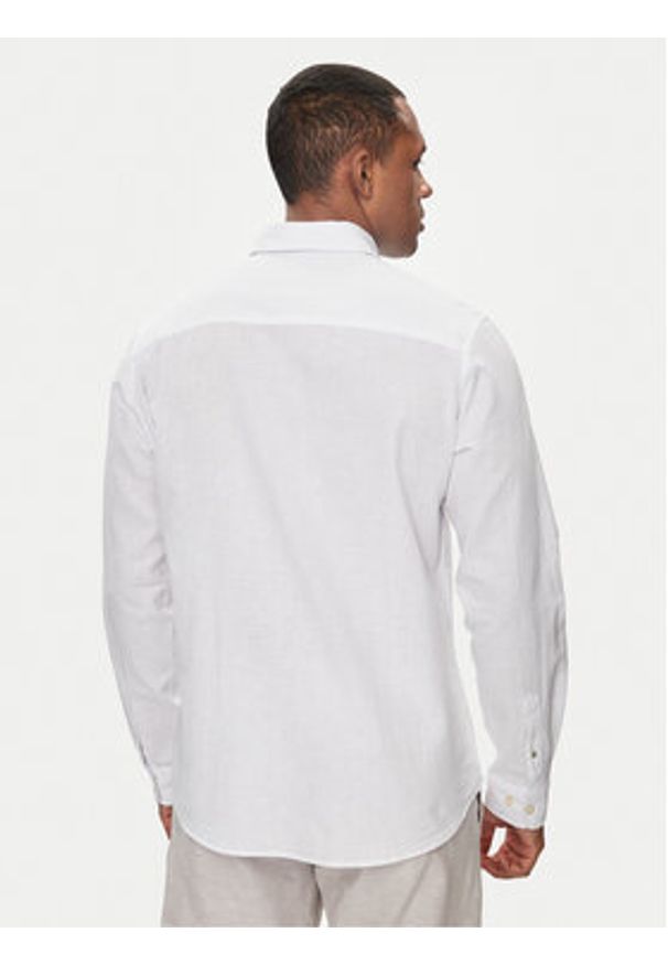 Jack & Jones - Jack&Jones Koszula Summer 12248384 Biały Comfort Fit. Kolor: biały. Materiał: bawełna