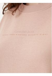 Calvin Klein Jeans Bluza Institutional Graphic J20J224731 Pomarańczowy Regular Fit. Kolor: pomarańczowy. Materiał: bawełna #2