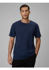 4f - 4F T-shirt regular gładki męski (2-pack) - multikolor L. Okazja: na co dzień. Kolor: wielokolorowy. Materiał: materiał. Wzór: gładki. Styl: klasyczny, casual #2