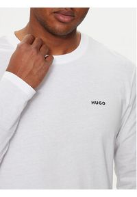 Hugo Longsleeve Derol222 50466159 Biały Regular Fit. Kolor: biały. Materiał: bawełna. Długość rękawa: długi rękaw #6