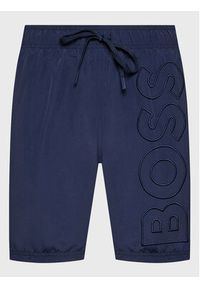 BOSS - Boss Szorty kąpielowe Whale 50469329 Granatowy Regular Fit. Kolor: niebieski. Materiał: syntetyk #3