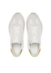 Calvin Klein Sneakersy Low Prof Runn Laceup Cv Mix HM0HM01723 Biały. Kolor: biały. Materiał: skóra, zamsz #2