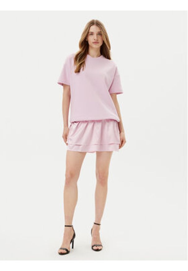 JOOP! Sukienka codzienna 58 252JE58Tsuki 30046247 Różowy Regular Fit. Okazja: na co dzień. Kolor: różowy. Materiał: bawełna, syntetyk. Typ sukienki: proste. Styl: casual