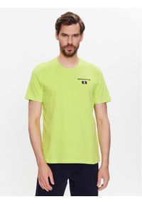 Aeronautica Militare T-Shirt 231TS2068J602 Zielony Regular Fit. Kolor: zielony. Materiał: bawełna