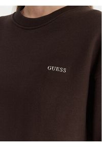 Guess Bluza V6RQ13 K9V31 Brązowy Regular Fit. Kolor: brązowy. Materiał: bawełna #4