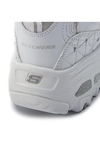 skechers - Skechers Sneakersy D'lites Glamour Feels 13087/WSL Biały. Kolor: biały. Materiał: skóra, syntetyk #3