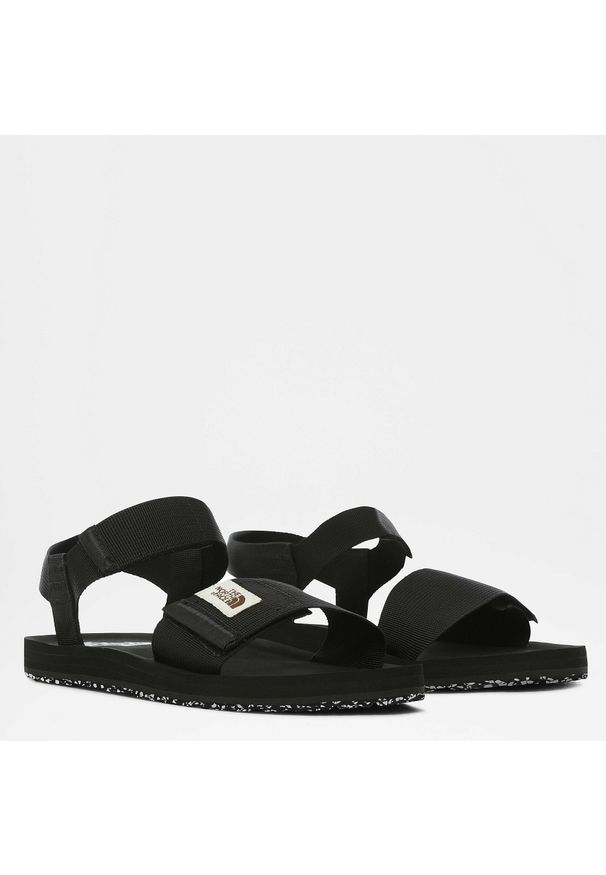 Buty do chodzenia męskie The North Face Skeena. Zapięcie: rzepy. Kolor: czarny. Materiał: syntetyk, materiał, tkanina. Sport: turystyka piesza