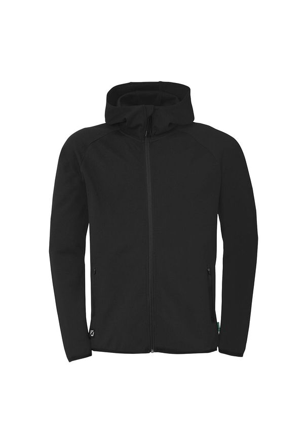 UHLSPORT - Dziecięca bluza dresowa z kapturem Uhlsport ID. Typ kołnierza: kaptur. Kolor: czarny, biały, wielokolorowy. Materiał: dresówka. Wzór: nadruk. Sport: piłka nożna