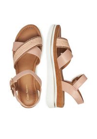 Clara Barson Sandały WS2506-05 Różowy. Kolor: różowy. Materiał: materiał, syntetyk #3