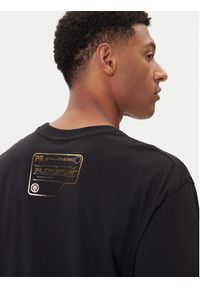 Plein Sport T-Shirt FAEC MTK8373 STE001N Czarny Loose Fit. Kolor: czarny. Materiał: bawełna. Styl: sportowy #4