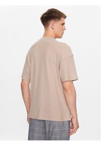Jack & Jones - Jack&Jones T-Shirt Frame 12229590 Beżowy Loose Fit. Kolor: beżowy. Materiał: bawełna #4