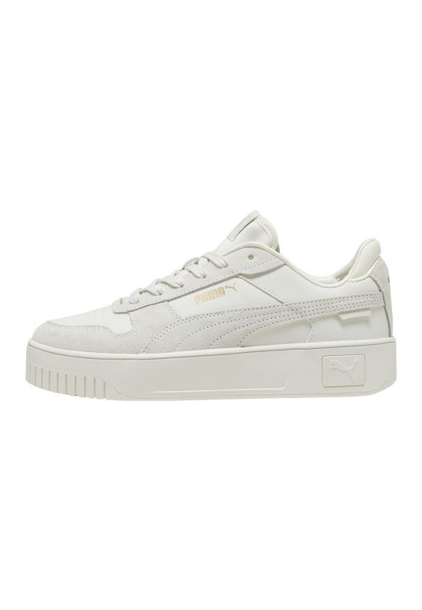 Buty Sportowe Damskie Puma Carina Street Sd. Kolor: beżowy, szary, wielokolorowy. Materiał: materiał, syntetyk. Sport: turystyka piesza