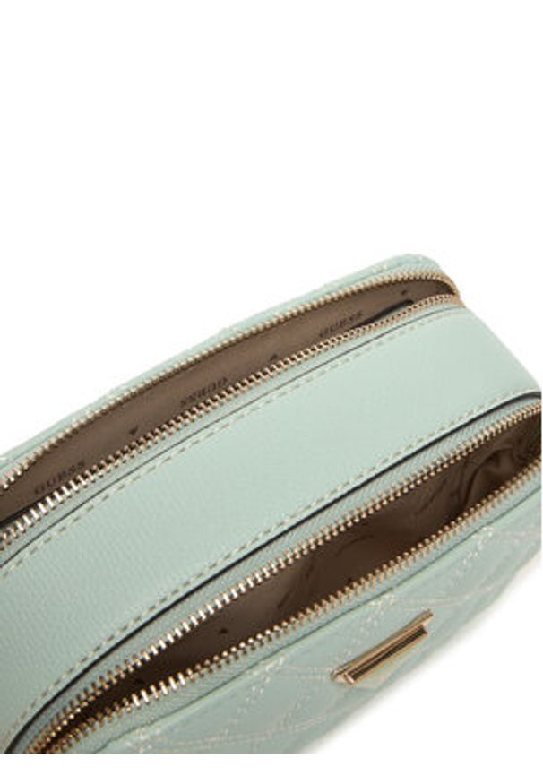 Guess Torebka Giully II HWBQ96 73140 Zielony. Kolor: zielony. Materiał: skórzane